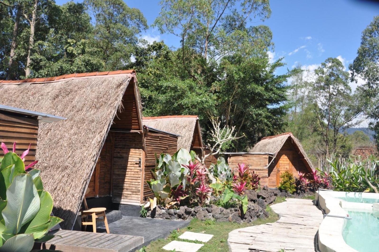 Triangular House And Hot Spring Hotell Kubupenlokan Exteriör bild